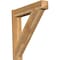 Ekena Millwork Traditional Craftsman Rough Sawn Outlooker, Western Red Cedar, 8"W x 40"D x 40"H OUT08X40X40TRA04RWR - alternate 1
